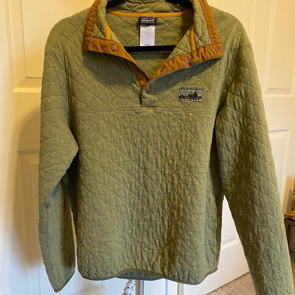 Patagonia Cotton Quilt Snap-T Pullover - Men's M
